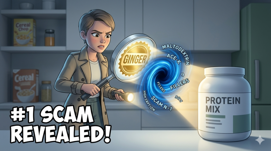 Shining the light on the Protein Label Black Hole to reveal the hidden fillers and artificial sugars sabotaging your metabolic fire Shining the light on the Protein Label Black Hole to reveal the hidden fillers and artificial sugars sabotaging your metabolic fire.