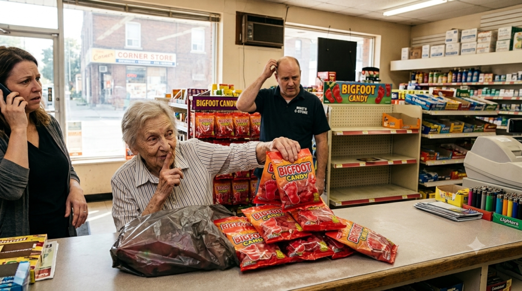the great bigfoot candy caper
